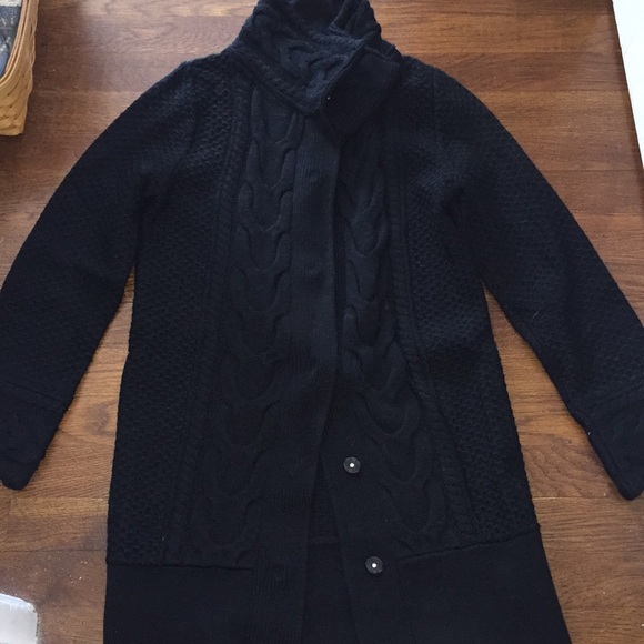 Banana Republic long black sweater - Picture 1 of 3